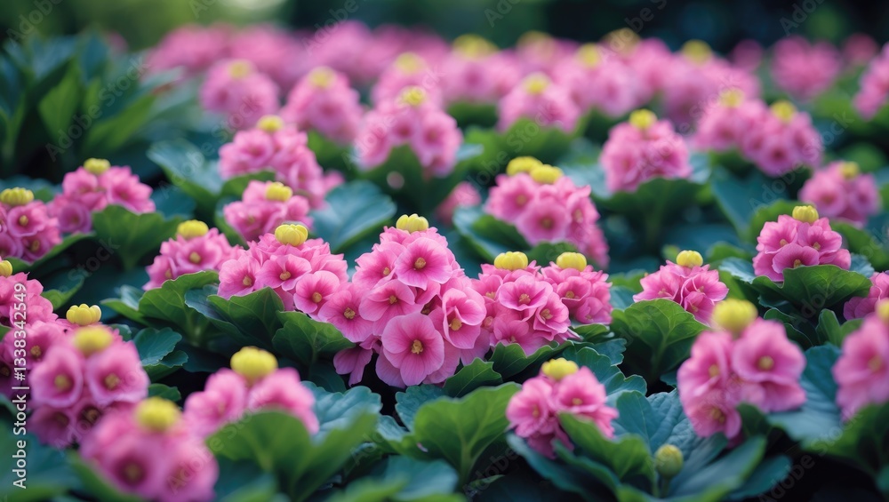 Plants of a begonia that blooms continuously Plants of a begonia that blooms continuously
