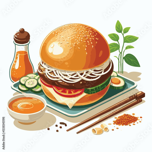meat, cuisine, food, asian, delicious, lunch, sauce, fresh, meal, vietnamese, traditional, noodle, soup, pork, hanoi, vietnam, vegetable, grilled, dish, vermicelli, bun cha, chopsticks, bun, backgroun