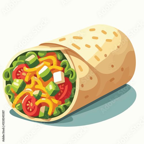 food, meal, restaurant, burrito, meat, delicious, fast, menu, dinner, lunch, snack, background, mexican, beef, dish, isolated, salad, vegetable, chicken, grilled, plate, bread, wrap, collection, taco,