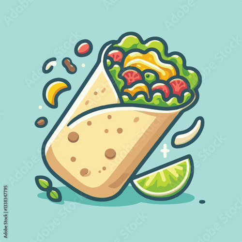 food, meal, restaurant, burrito, meat, delicious, fast, menu, dinner, lunch, snack, background, mexican, beef, dish, isolated, salad, vegetable, chicken, grilled, plate, bread, wrap, collection, taco,