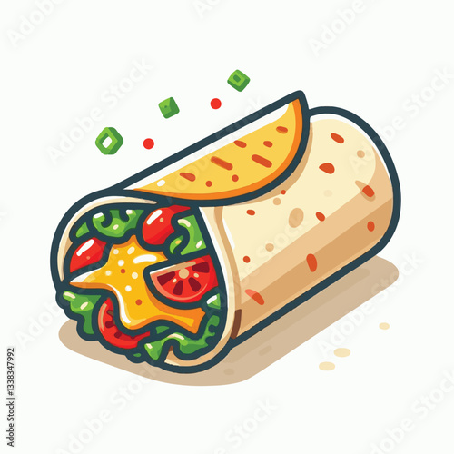 food, meal, restaurant, burrito, meat, delicious, fast, menu, dinner, lunch, snack, background, mexican, beef, dish, isolated, salad, vegetable, chicken, grilled, plate, bread, wrap, collection, taco,