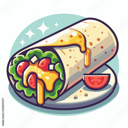 food, meal, restaurant, burrito, meat, delicious, fast, menu, dinner, lunch, snack, background, mexican, beef, dish, isolated, salad, vegetable, chicken, grilled, plate, bread, wrap, collection, taco,