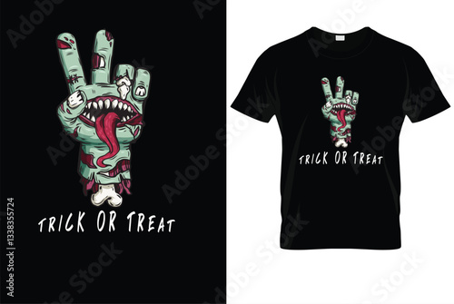 Happy Halloween Trick or Treat T-Shirt – Spooky Fun Holiday Tee