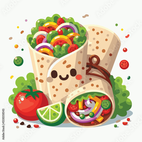 food, meal, restaurant, burrito, meat, delicious, fast, menu, dinner, lunch, snack, background, mexican, beef, dish, isolated, salad, vegetable, chicken, grilled, plate, bread, wrap, collection, taco,