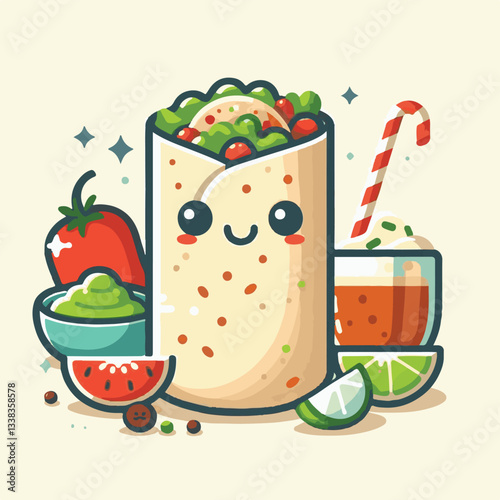 food, meal, restaurant, burrito, meat, delicious, fast, menu, dinner, lunch, snack, background, mexican, beef, dish, isolated, salad, vegetable, chicken, grilled, plate, bread, wrap, collection, taco,