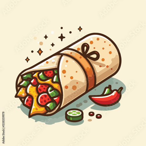 food, meal, restaurant, burrito, meat, delicious, fast, menu, dinner, lunch, snack, background, mexican, beef, dish, isolated, salad, vegetable, chicken, grilled, plate, bread, wrap, collection, taco,