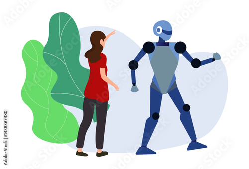 Bionics Concept Illustration Stylish and Beautiful