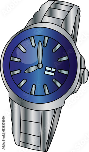 The Illustration of the Elegant Watch