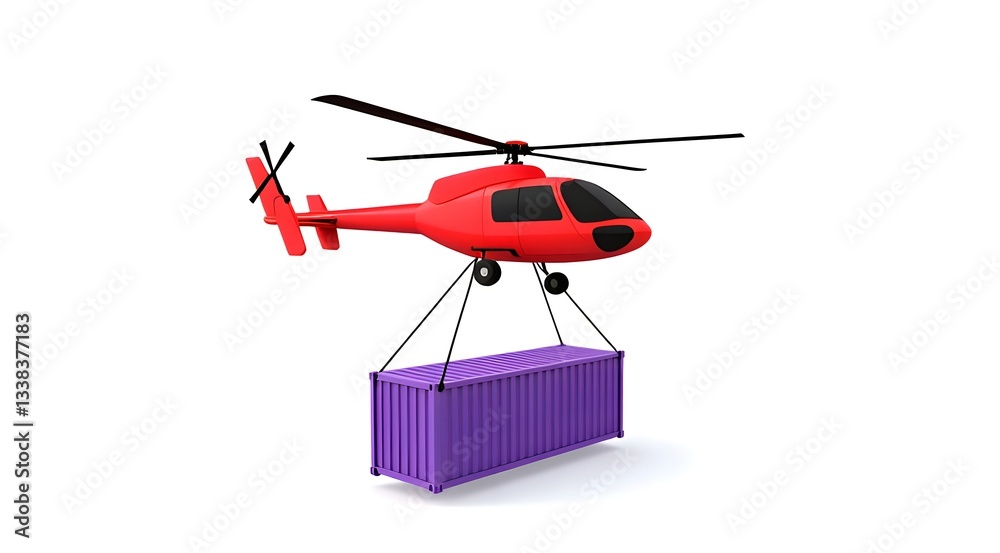 Container air transport rescue Container air transport rescue