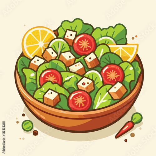 healthy, lunch, food, cheese, meal, lettuce, fresh, salad, green, gourmet, bread, parmesan, delicious, sauce, vegetable, dinner, caesar, bowl, chicken, appetizer, cuisine, dish, crouton, grilled, plat
