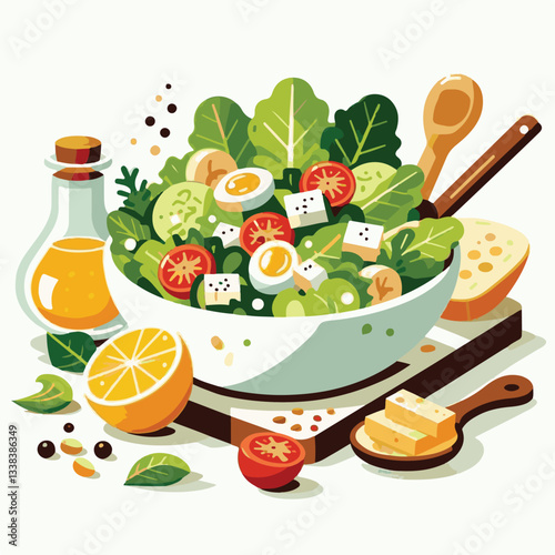 healthy, lunch, food, cheese, meal, lettuce, fresh, salad, green, gourmet, bread, parmesan, delicious, sauce, vegetable, dinner, caesar, bowl, chicken, appetizer, cuisine, dish, crouton, grilled, plat