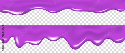 Dripping blueberry, blackberry, grape jam or jelly background.