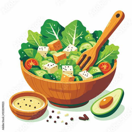healthy, lunch, food, cheese, meal, lettuce, fresh, salad, green, gourmet, bread, parmesan, delicious, sauce, vegetable, dinner, caesar, bowl, chicken, appetizer, cuisine, dish, crouton, grilled, plat