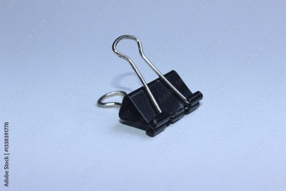 paper clip isolated on white background paper clip isolated on white background