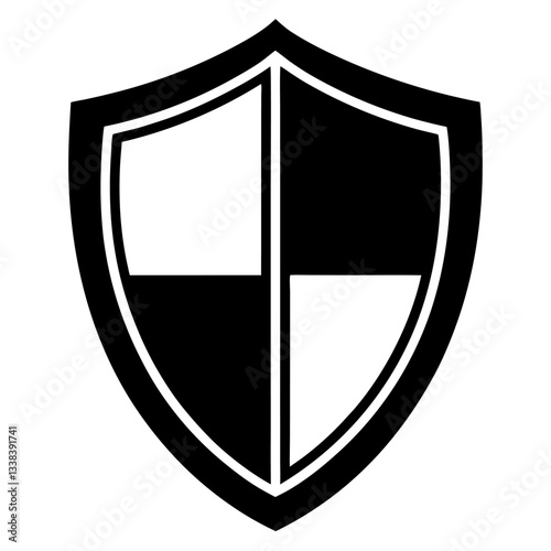 shield Vector Shilhouette icon set Free Download shield Vector Shilhouette icon set - GFXLoad