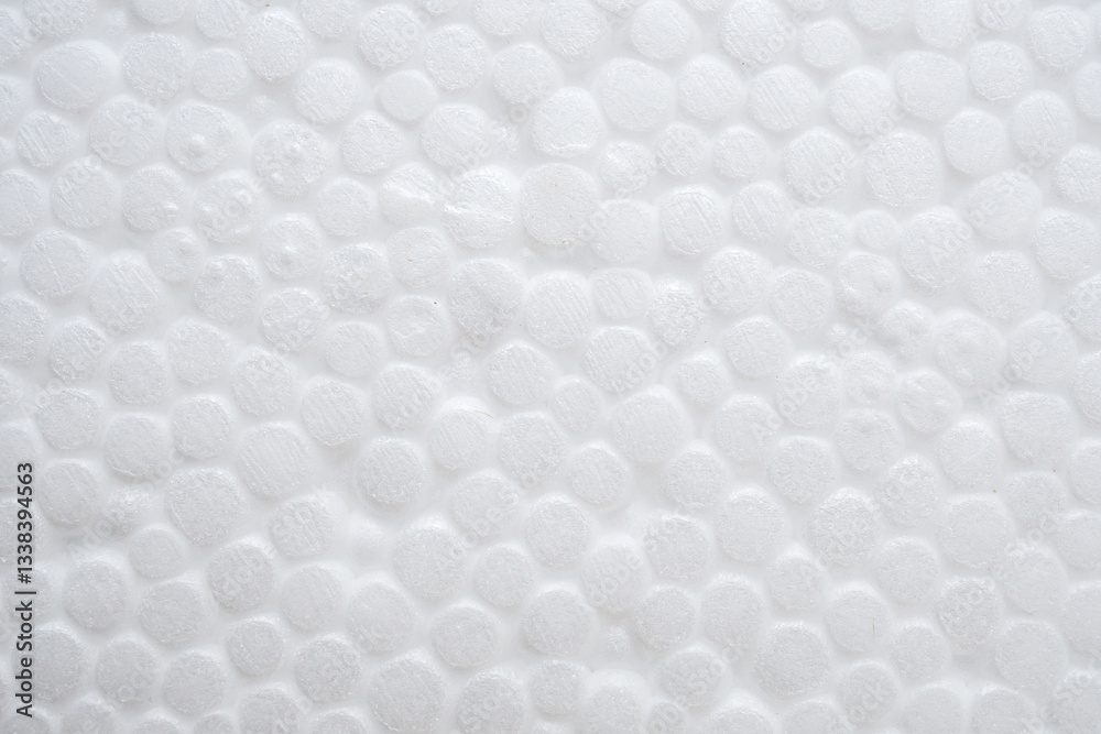 Fototapeta premium White polystyrene foam texture background