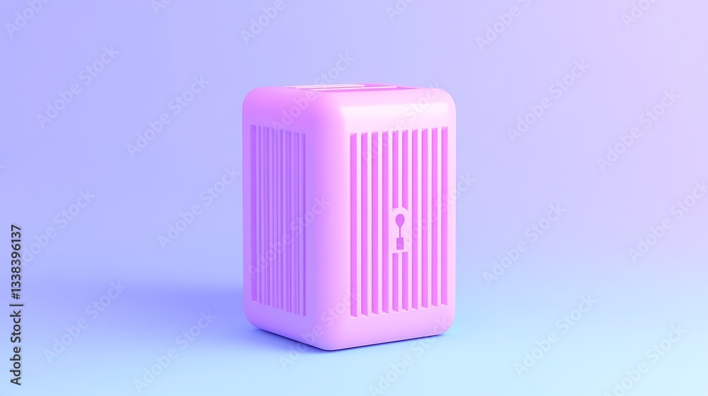 Stylish Pink Storage Container with Minimalist Design for Organizing and Securing Small Items Stylish Pink Storage Container with Minimalist Design for Organizing and Securing Small Items