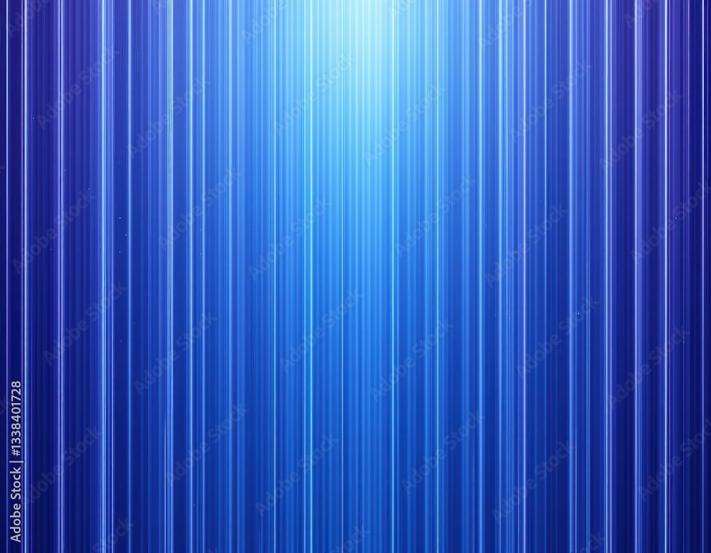 Abstract Blue Vertical Lines Background Texture Digital Art Design for Website Banner or Presentation
