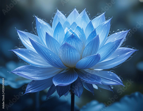 colourful lotus flowers background generating  Ai images
