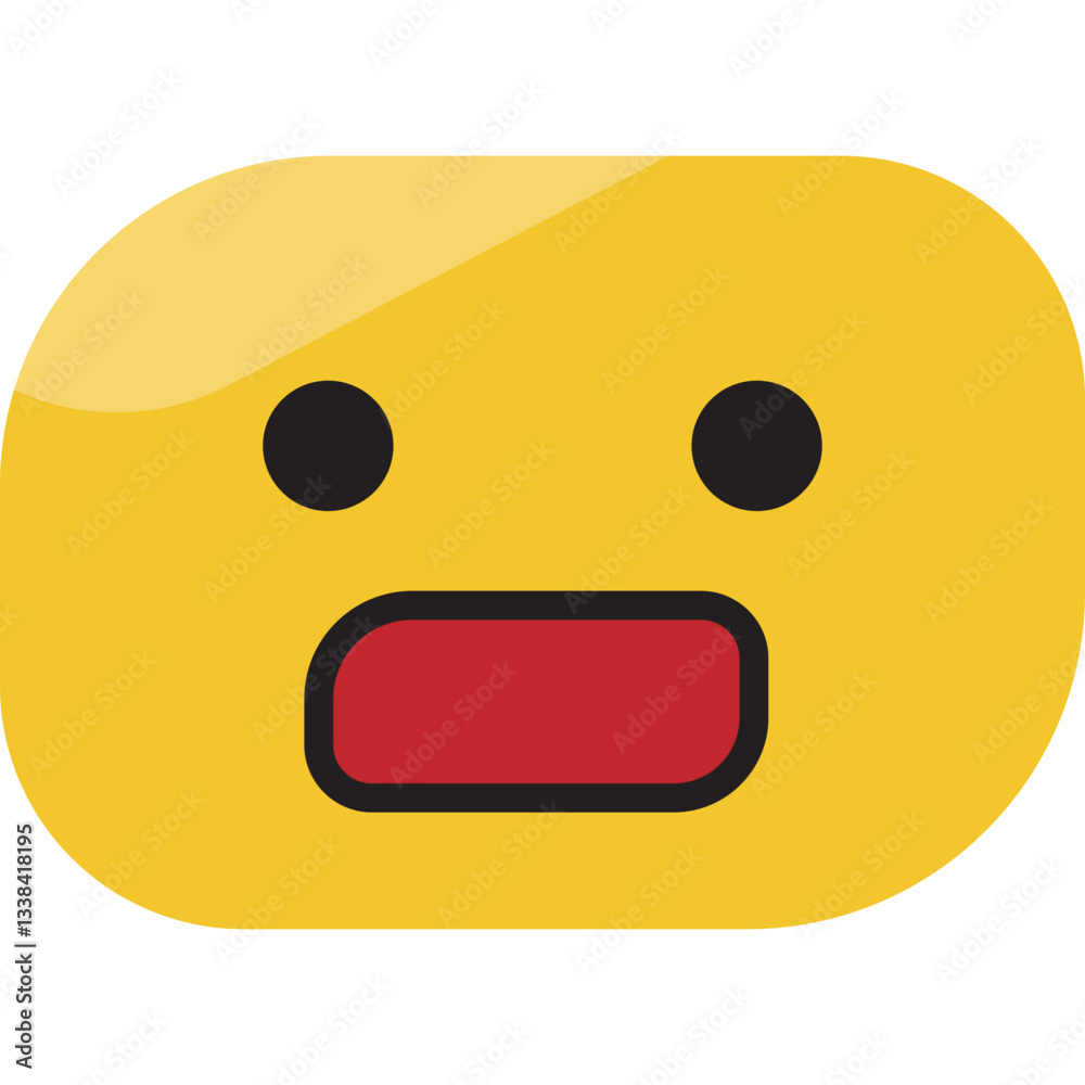 Fototapeta premium cute expression emoji
