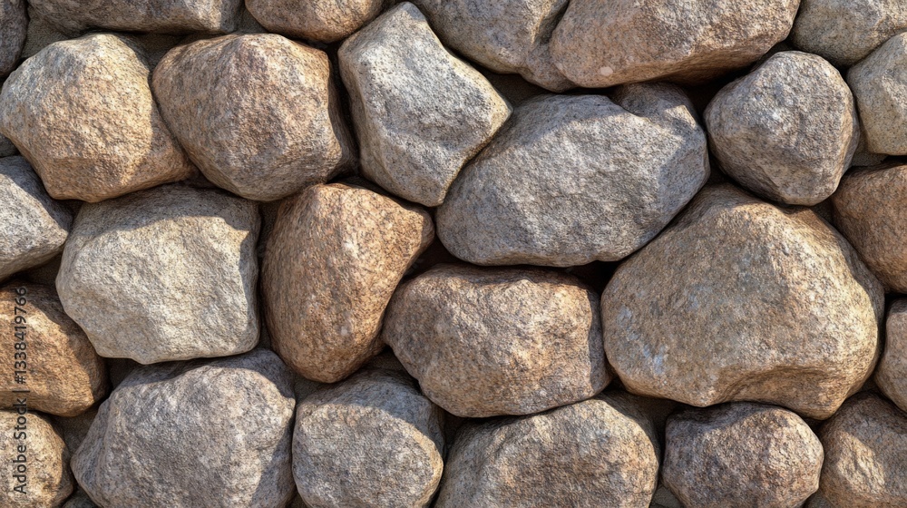 A Close Up View Of A Stone Wall A Close Up View Of A Stone Wall