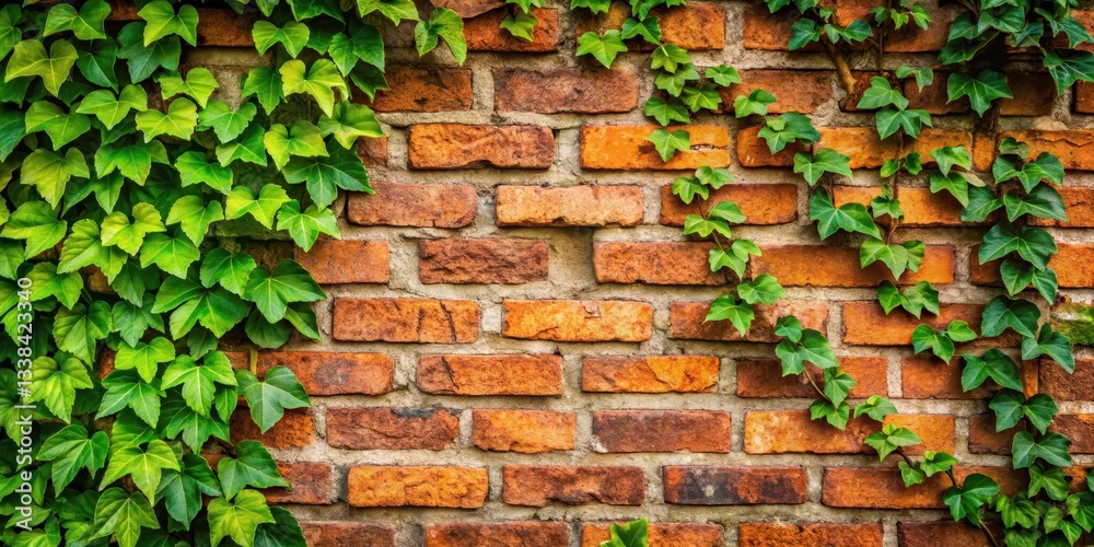 Green Ivy Climbing Up Rustic Brick Wall , earthy tone, stone wall, earthy tone, stone wall, ivy, rustic brick wall Green Ivy Climbing Up Rustic Brick Wall , earthy tone, stone wall, earthy tone, stone wall, ivy, rustic brick wall