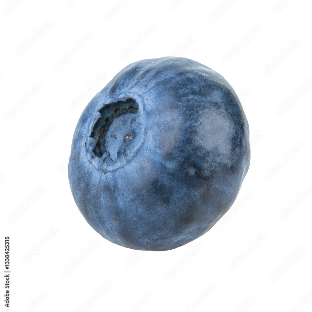 Fototapeta premium Fresh Blueberry Isolated on White Background