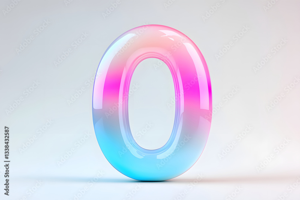 3d number 0, 3D rendering, anniversary birthday party celebration countdown concept illustration 3d number 0, 3D rendering, anniversary birthday party celebration countdown concept illustration