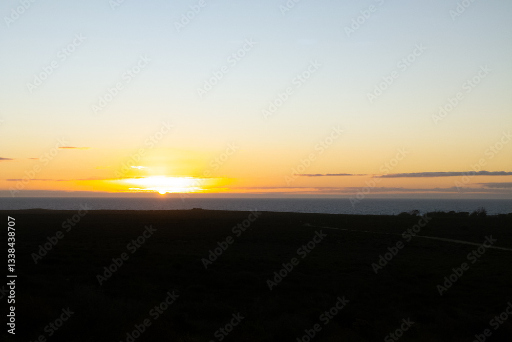 Obraz premium Summer sunset in South Africa