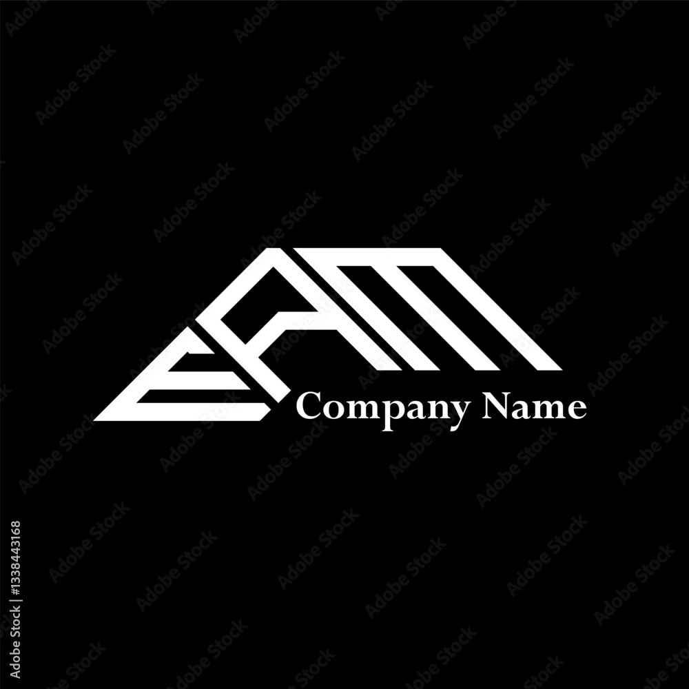 EAM logo design, EAM simple and modern logo. EAM luxurious alphabet design EAM logo design, EAM simple and modern logo. EAM luxurious alphabet design