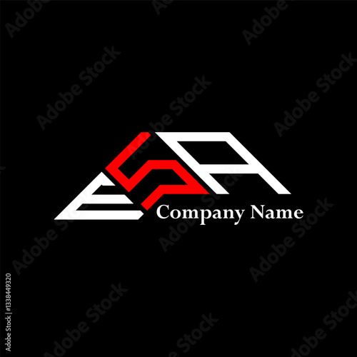 ESA logo design, ESA simple and modern logo. ESA luxurious alphabet design