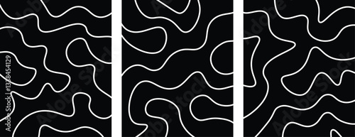 Zigzag basic pattern background