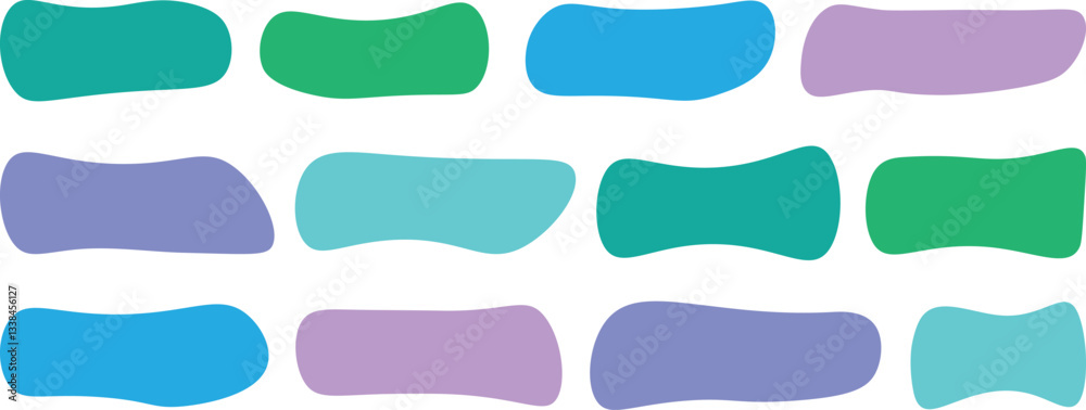 Hand drawn organic shapes set. Hand drawn rectangular poster sticker set. Frames blank template. Wavy organic rectangles and squares. Hand drawn vector geometrical shapes Hand drawn organic shapes set. Hand drawn rectangular poster sticker set. Frames blank template. Wavy organic rectangles and squares. Hand drawn vector geometrical shapes