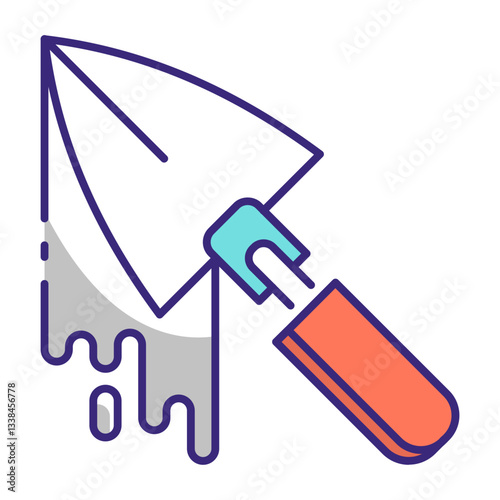 This Trowel icon is suitable for May Day, Labour Day, etc
