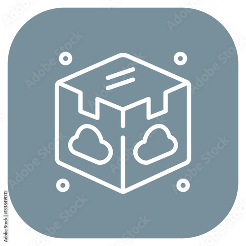 Storage Cube Icon