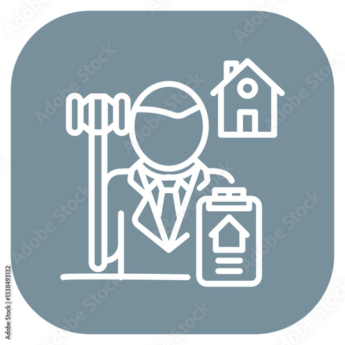 Property Auctioneer Icon