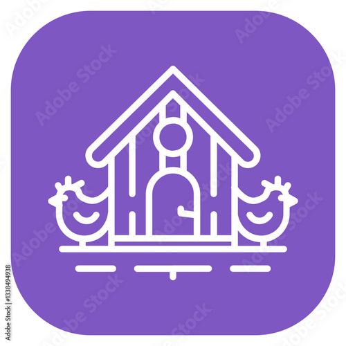Chicken Coop Icon