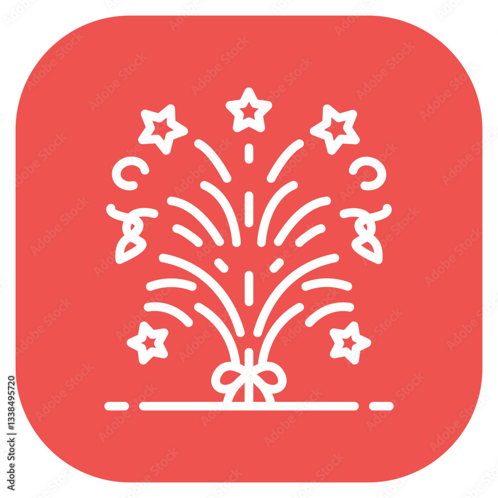 Party Confetti Icon Party Confetti Icon