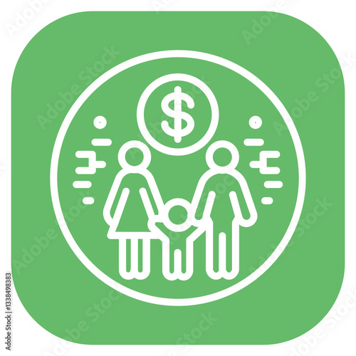 Family Budget Icon