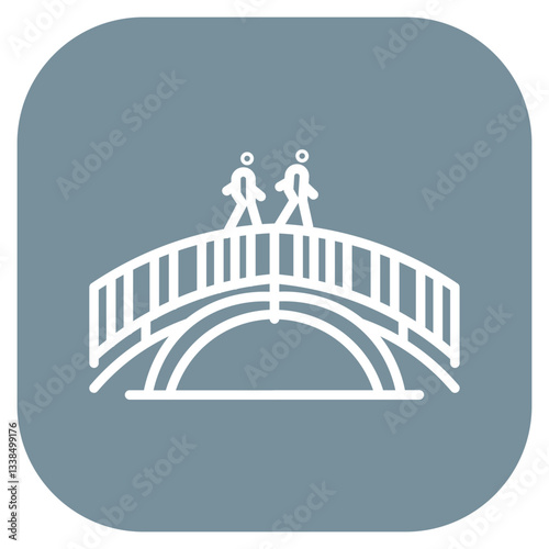 Pedestrian Bridge Icon