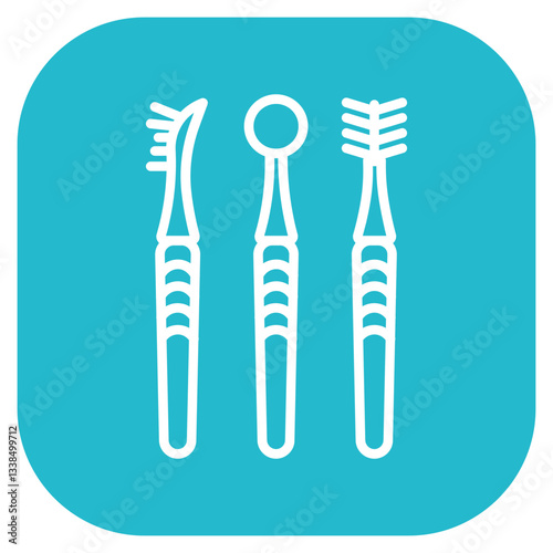 Interdental Brushes Icon