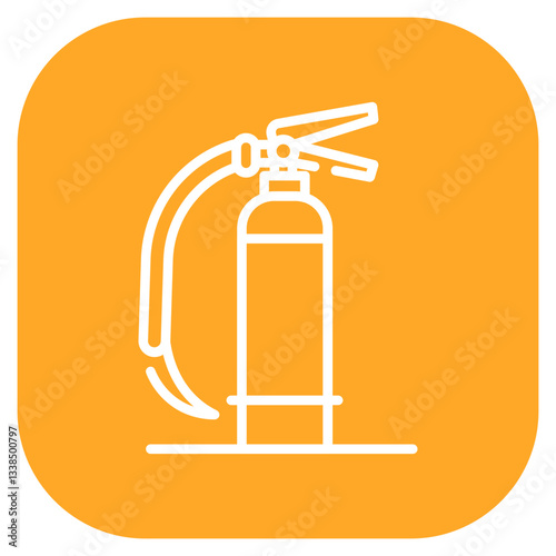 Fire Extinguisher Sign Icon