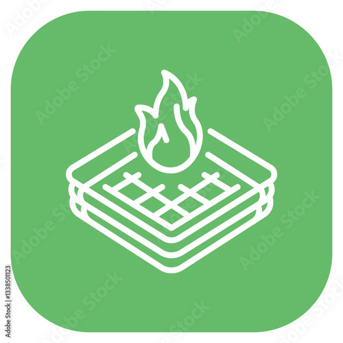 Fireproof Blanket Icon