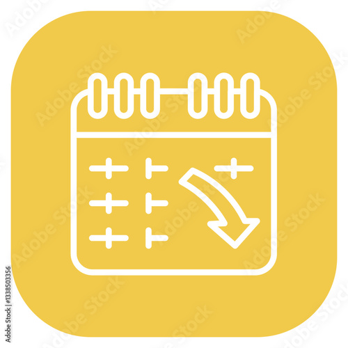 Depreciation Schedule Icon