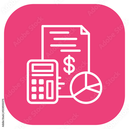 Expense Report Icon