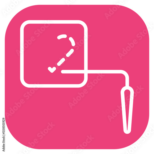 Applique Vector Icon