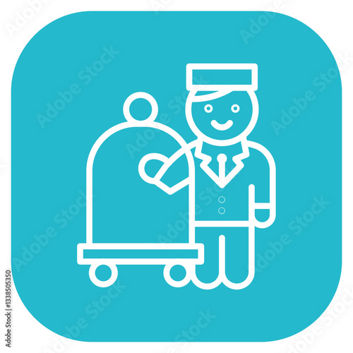 Bellboy Service Icon