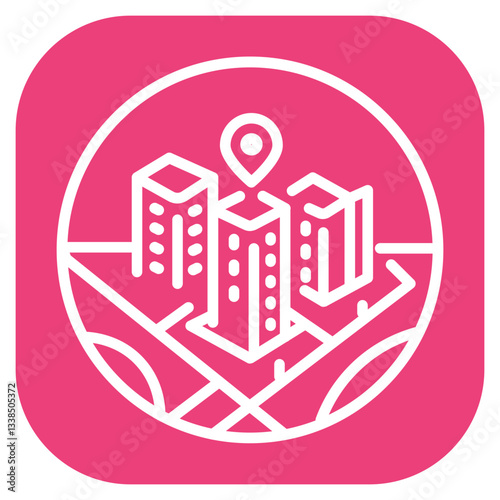 Hotel Map Icon