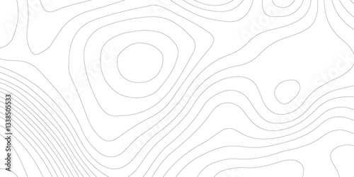  White wave paper curved reliefs abstract background. Abstract topographic contours map background. luxury topographic wavy pattern and geographic grid map design . Abstract lines background.