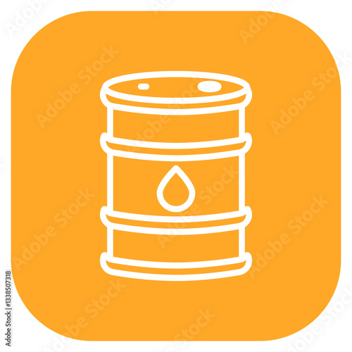 Crude Oil Barrel Icon